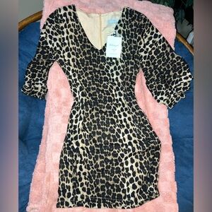 Leopard Print Dress
